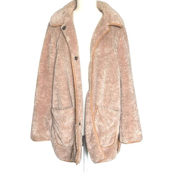 Anthropologie Amina Sherpa Jacket Womens Size XS - Picture 2 of 13